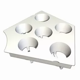 T.A. インサートプレート2インチ RainForest236 Insert Plate