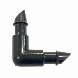 Raindrip製チューブ用L字コネクター(内径4mm)